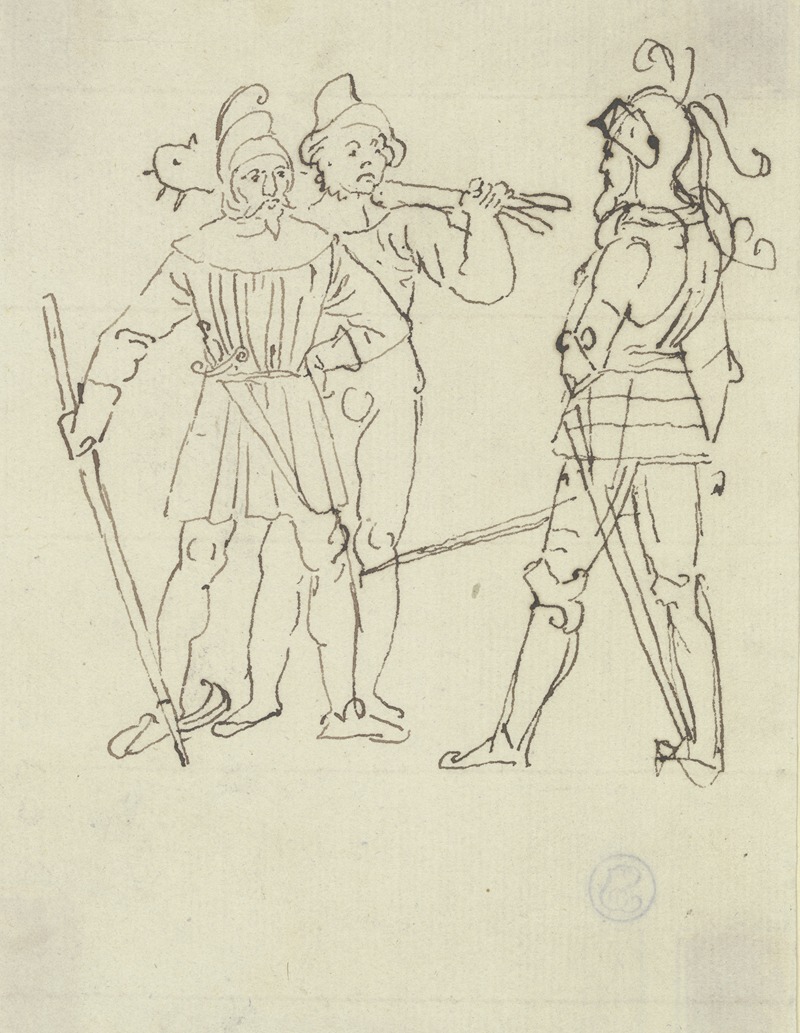 Götz von Berlichingen und die Bauern — Peter von Cornelius
