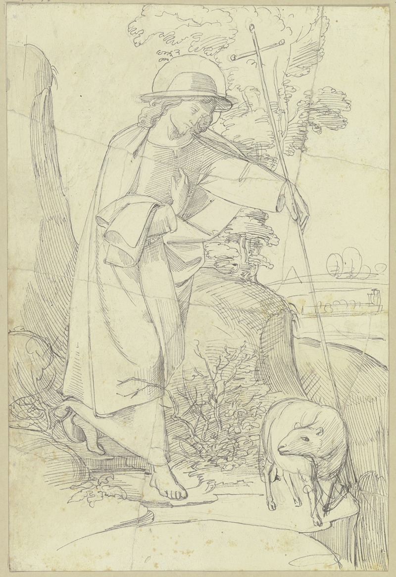 The good shepherd by Philipp Veit — digital art print download