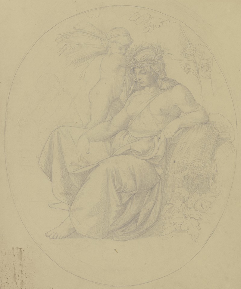 Allegorische Figur des Sommers — Philipp Winterwerb