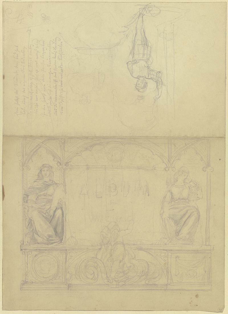 Draft for a title page by Филипп Винтерверб — digital art print download