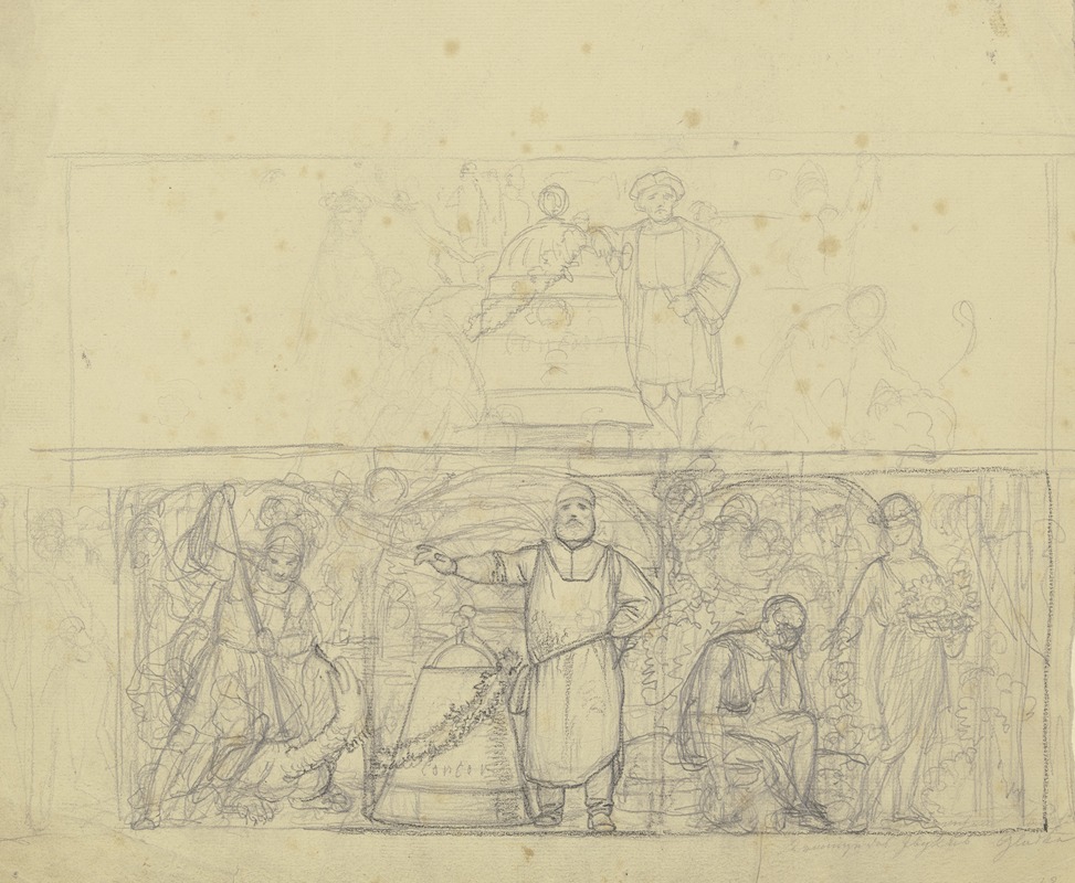 Illustration zu Schiller's Glocke — Филипп Винтерверб