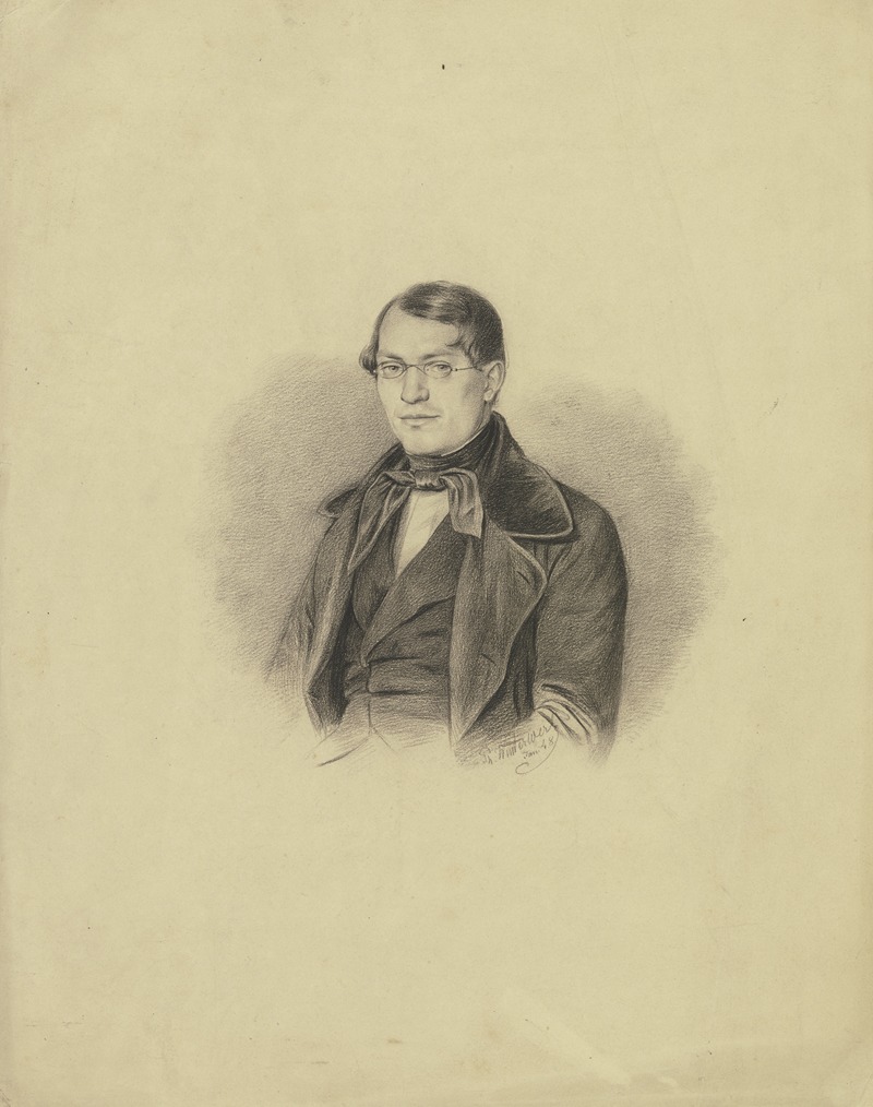 Portrait of an unknown man — Philipp Winterwerb