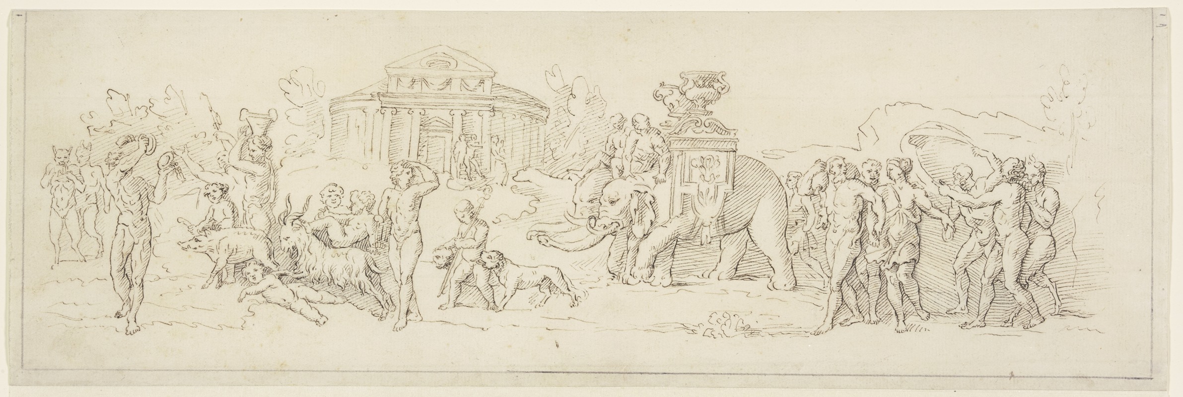The triumph of Bacchus — Raymond Lafage