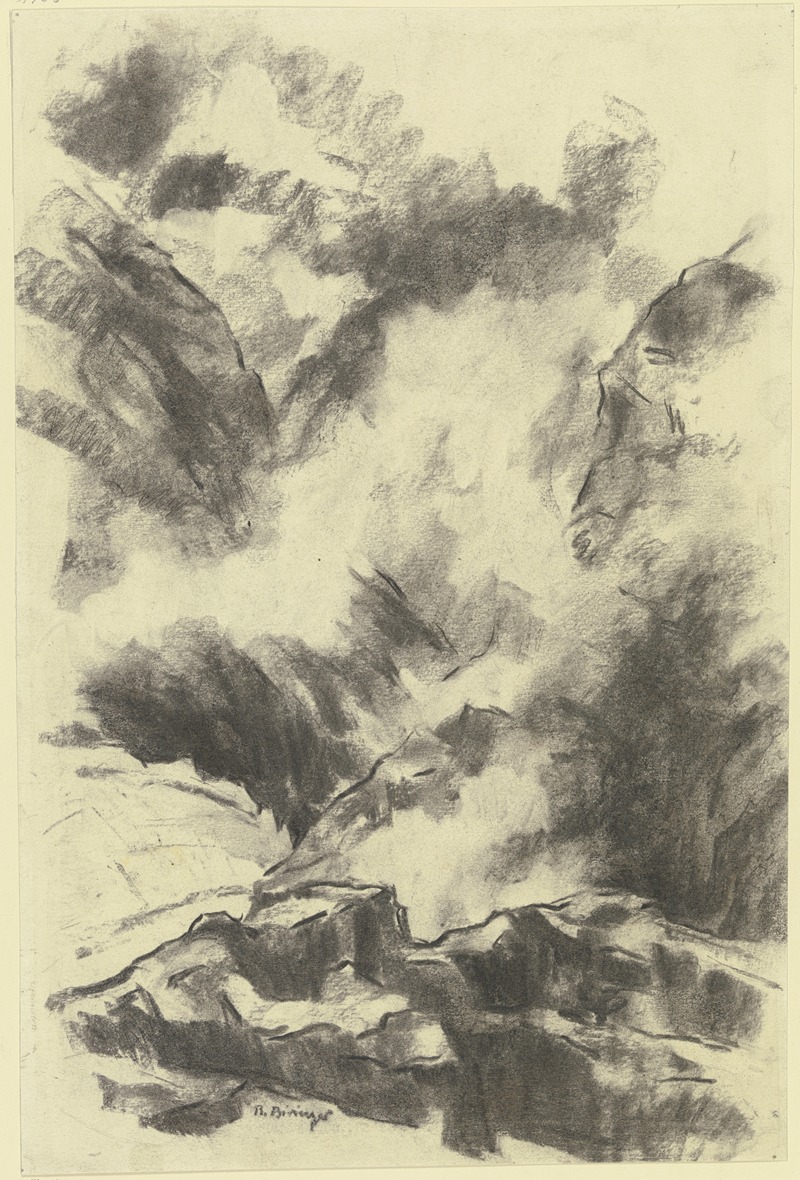 Rising fog by Richard Biringer — digital art print download