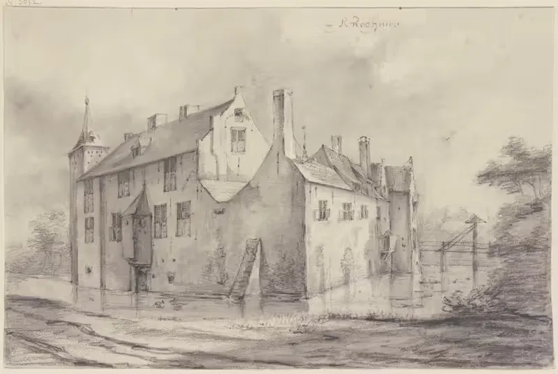 Kasteel Nieuwenroy bei Oudheusden — Roelant Roghman