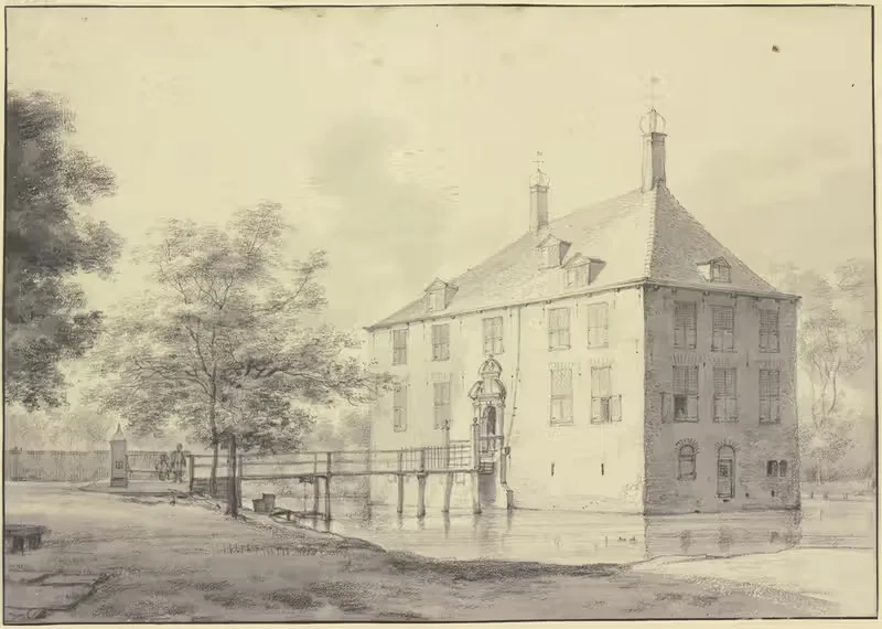 Schloss Poelenburg bei Heemskerk. — Roelant Roghman