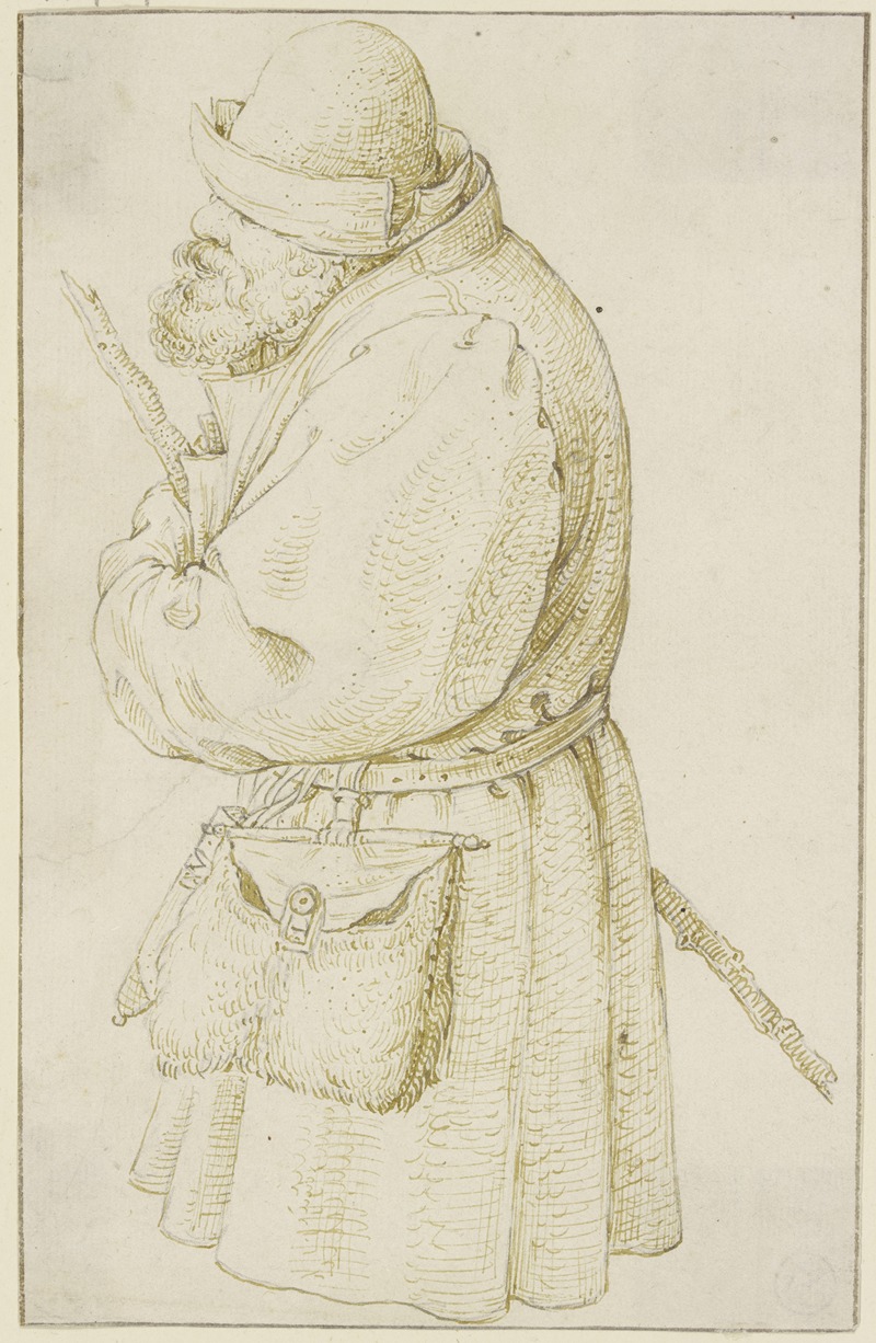 Peasant with a Staff by Roelant Savery — digital art print download