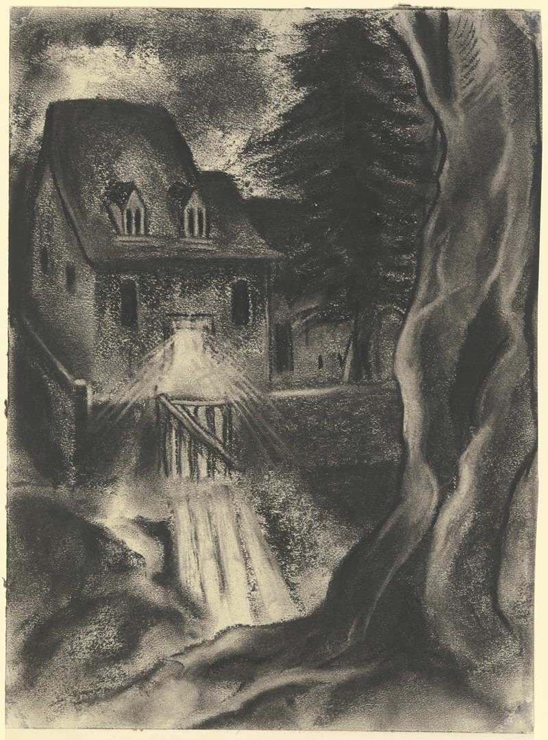 Illustration zum Baalschem by Rosy Lilienfeld, 1930 — digital art print download