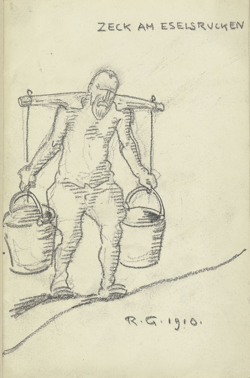 Zeck am Eselsrücken — Rudolf Gudden