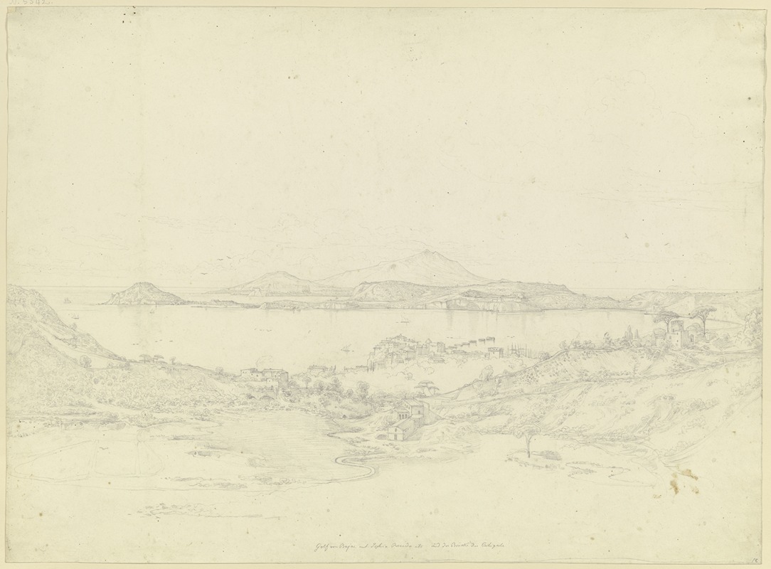 Gulf of Baia with Ischia — Theodor Pelissier
