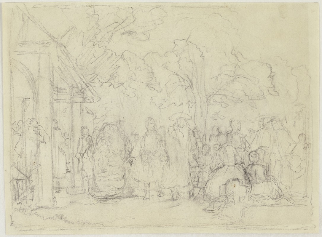 Consecration of a peasant church — Jakob Becker