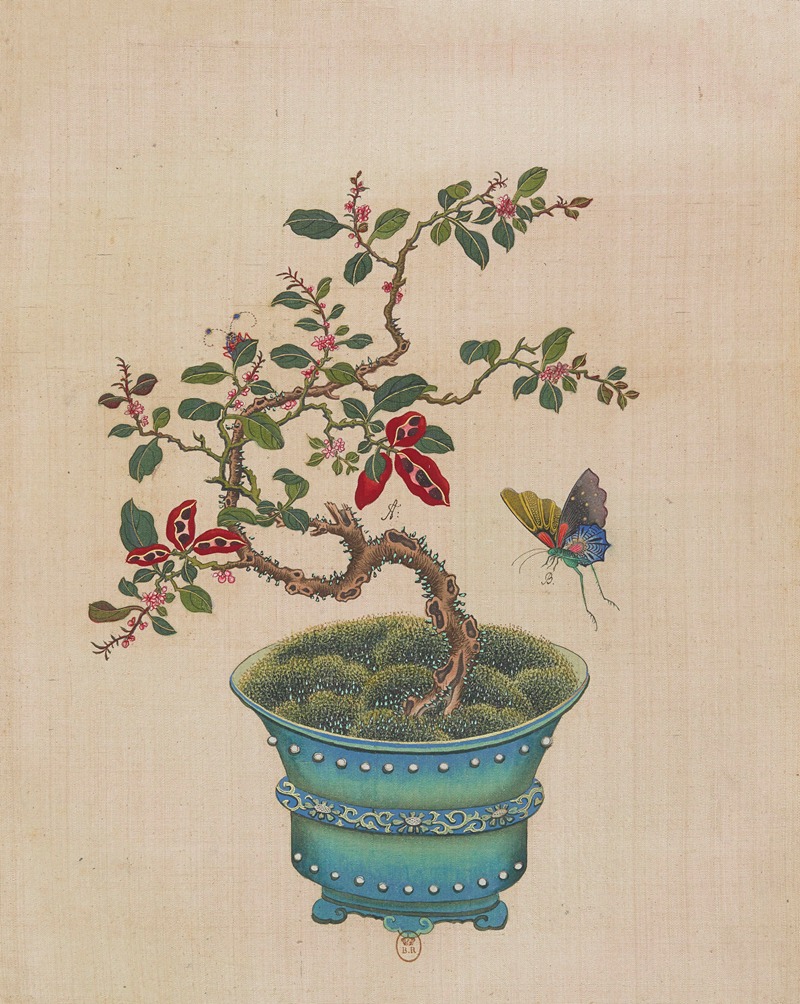 Flowers, birds and insects Pl.08 — Anonymous
