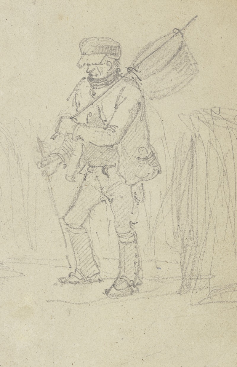 Farmer coming from fishing — Якоб Беккер