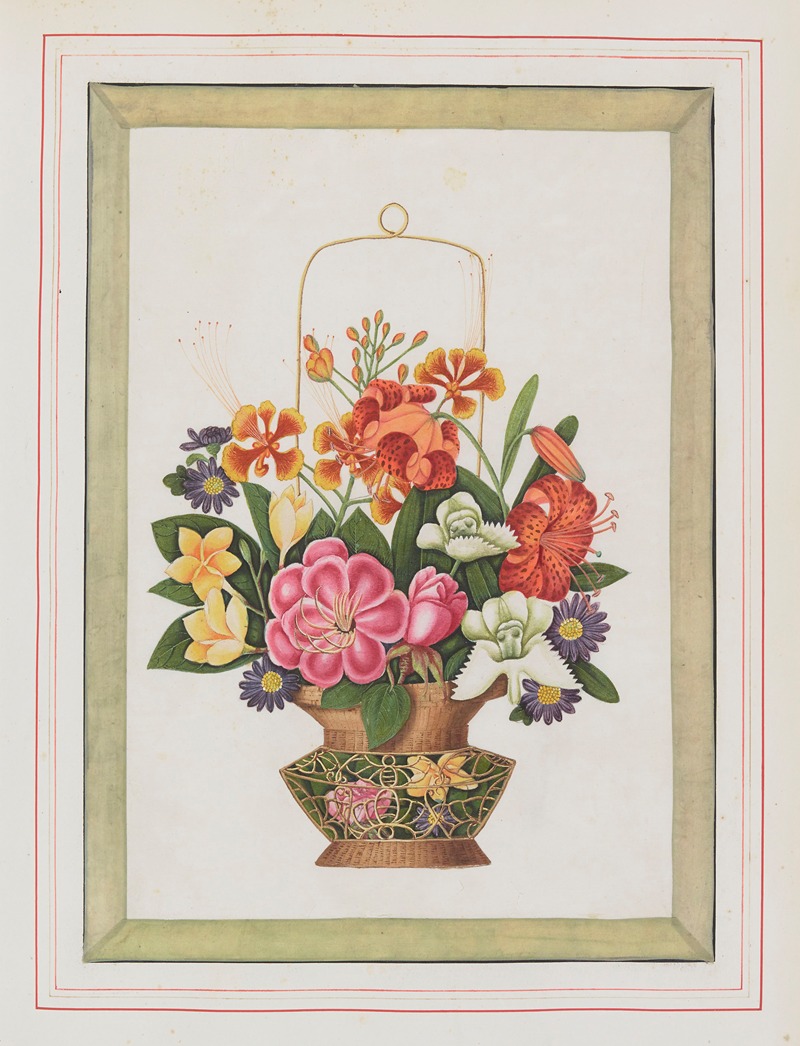 Bouquets of flowers Pl.20 — Anonymous