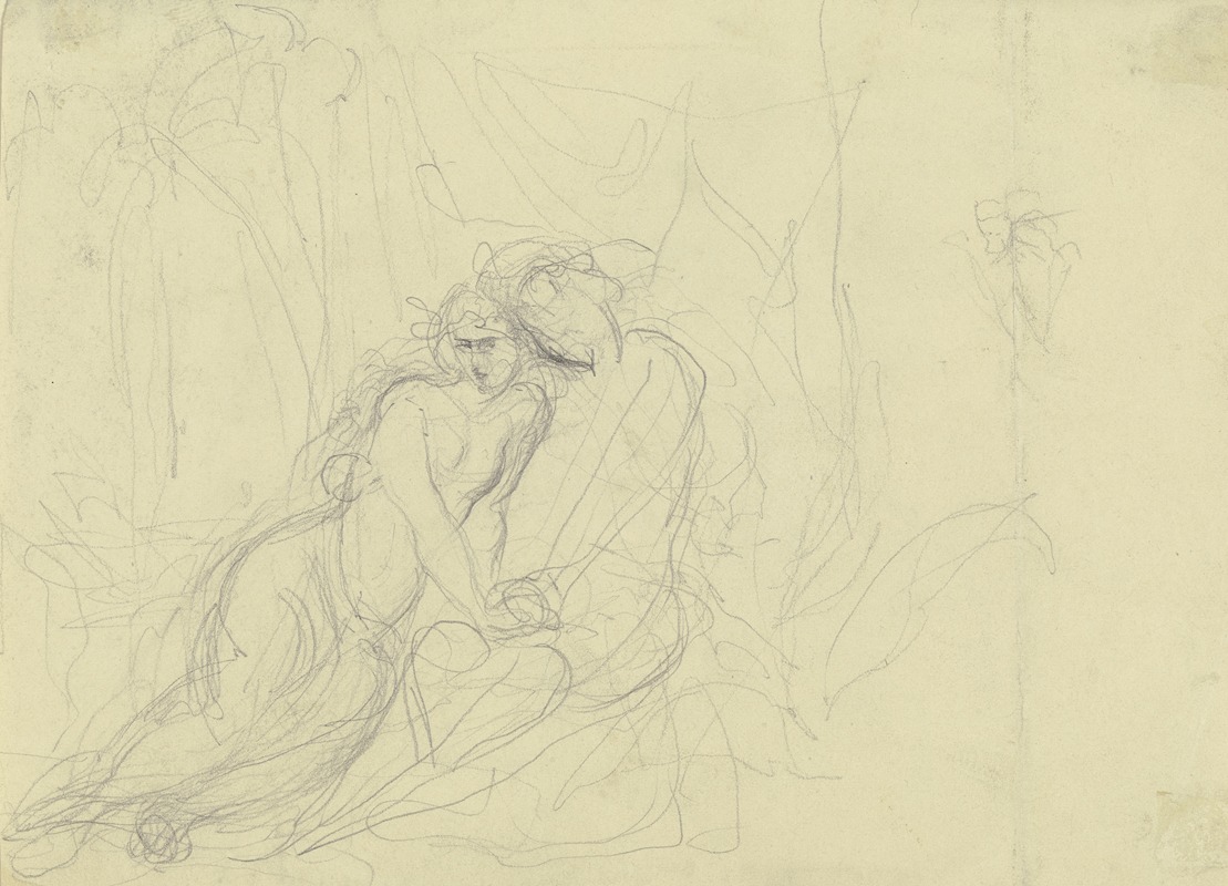 Titania and Bottom by Victor Müller — digital art print download