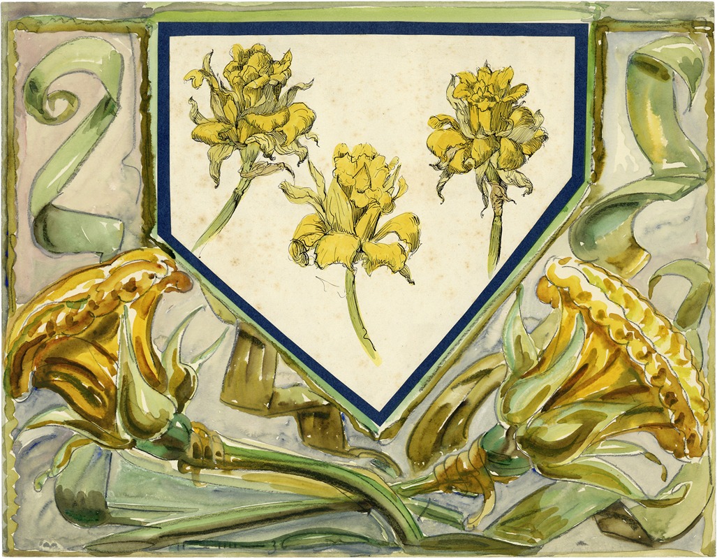 Bloemen by Alfred Ost, 1936 — digital art print download