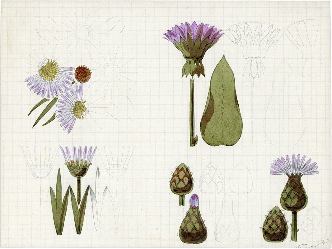 De Distel by Альфред Ост, 1925 — digital art print download