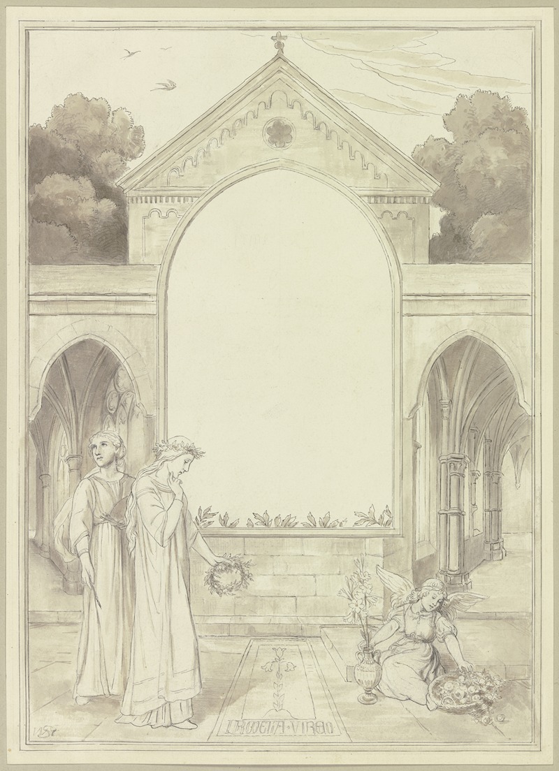 Title page by Вильгельм Штайнхаузен, 1884 — digital art print download