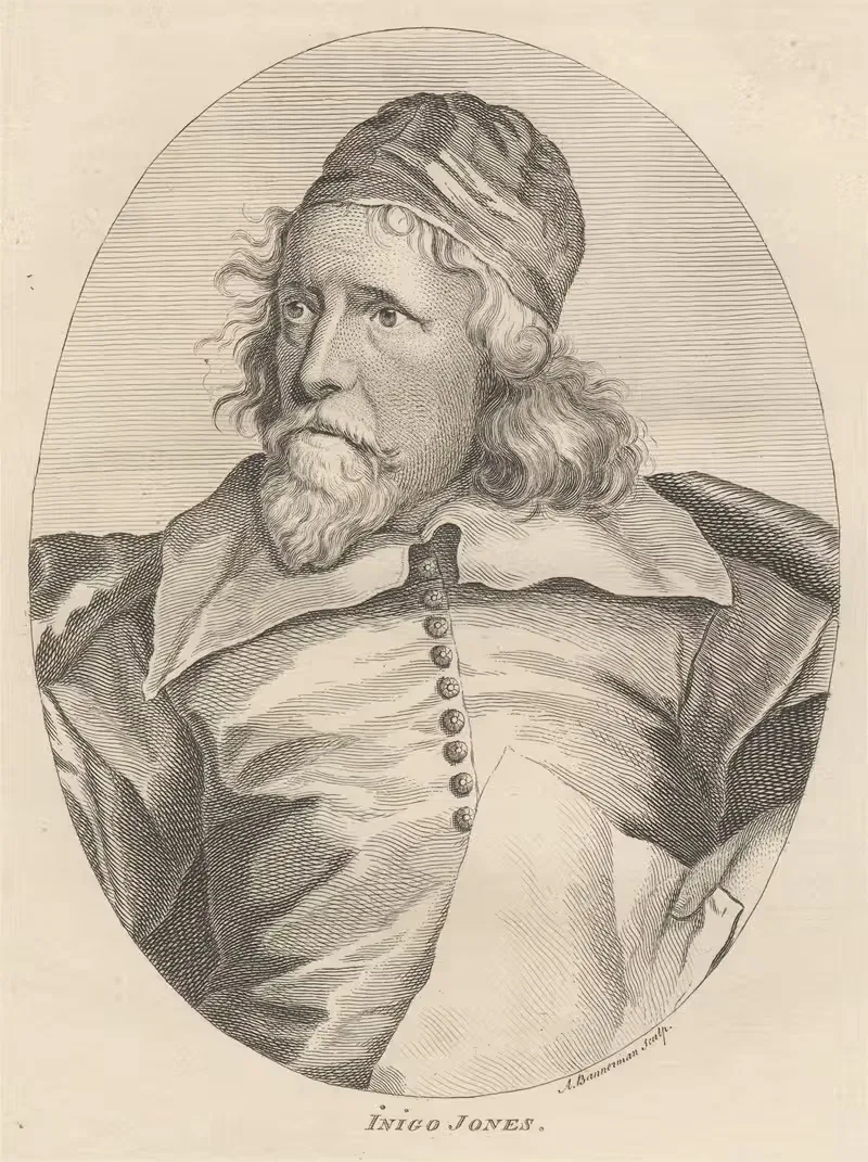 Inigo Jones by Alexander Bannerman, 1762 — digital art print download