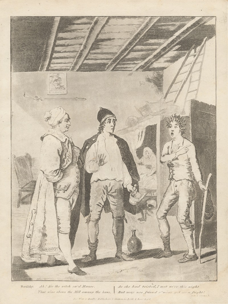 Bauldy, Symon and Sir William Worthy — David Allan