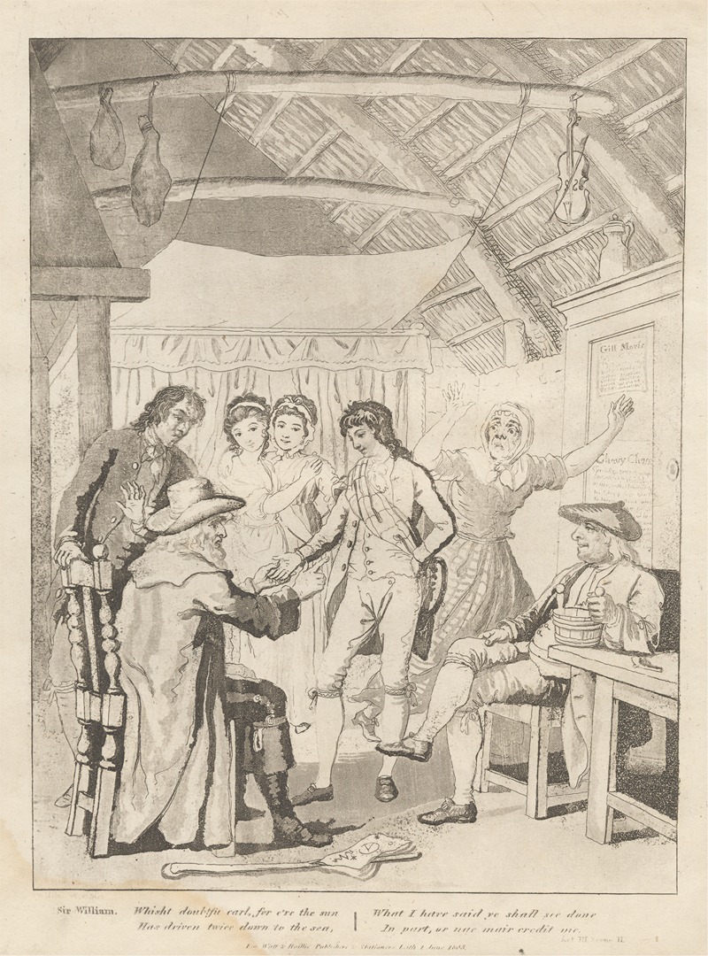 Sir William Worthy and Patie — David Allan