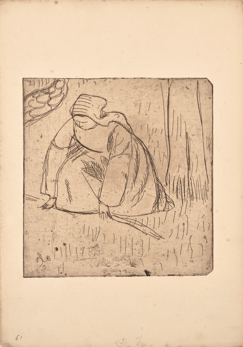 La Glaneuse (The Harvester) by Арман Сеган, 1893-1894 — digital art print download