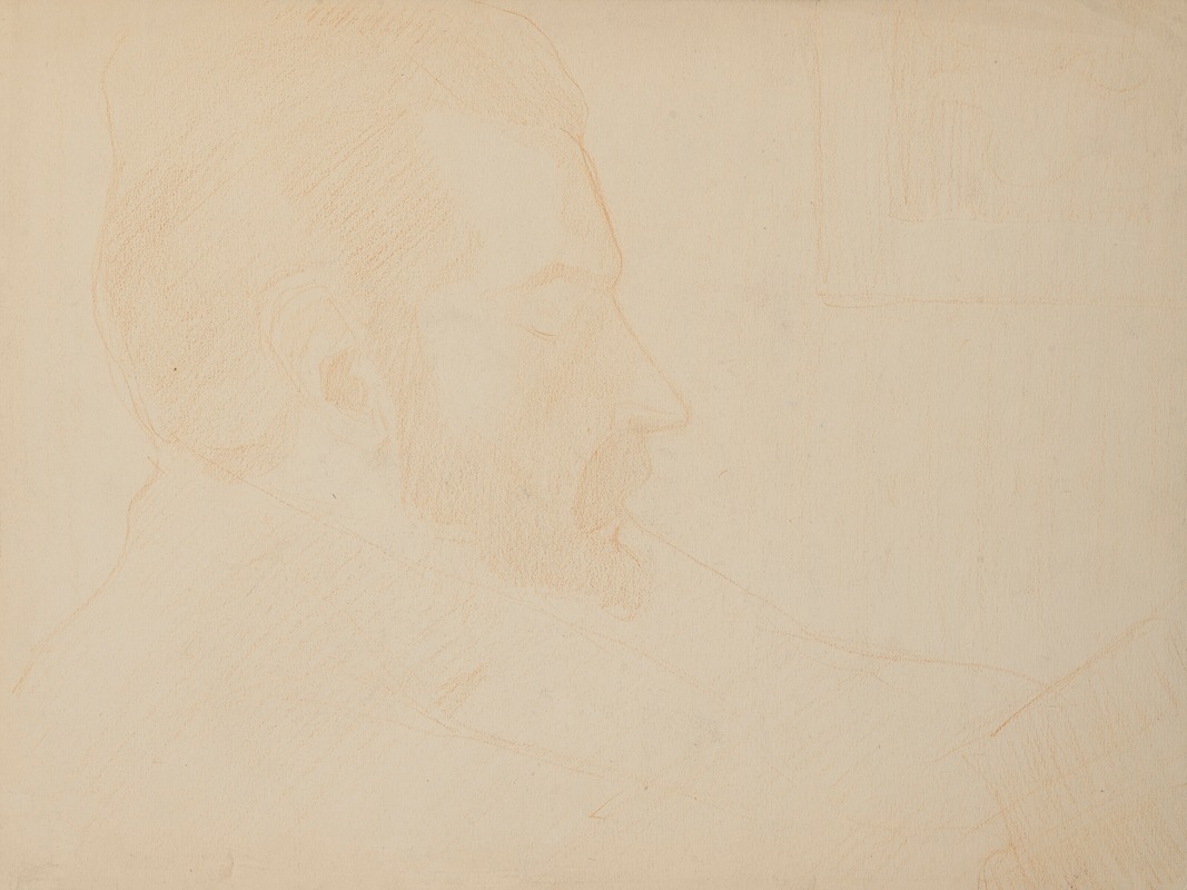 Portrait présumé d'Émile Bernard by Арман Сеган, 1892 — digital art print download