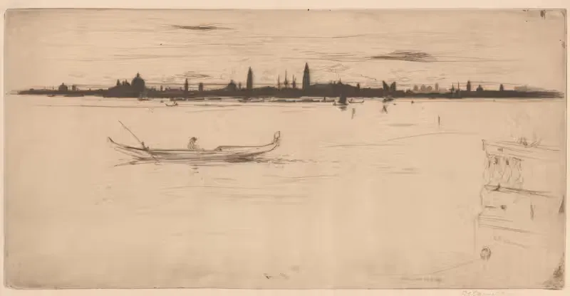Венеция с Лидо by Дэвид Янг Кэмерон, 1896 — digital art print download