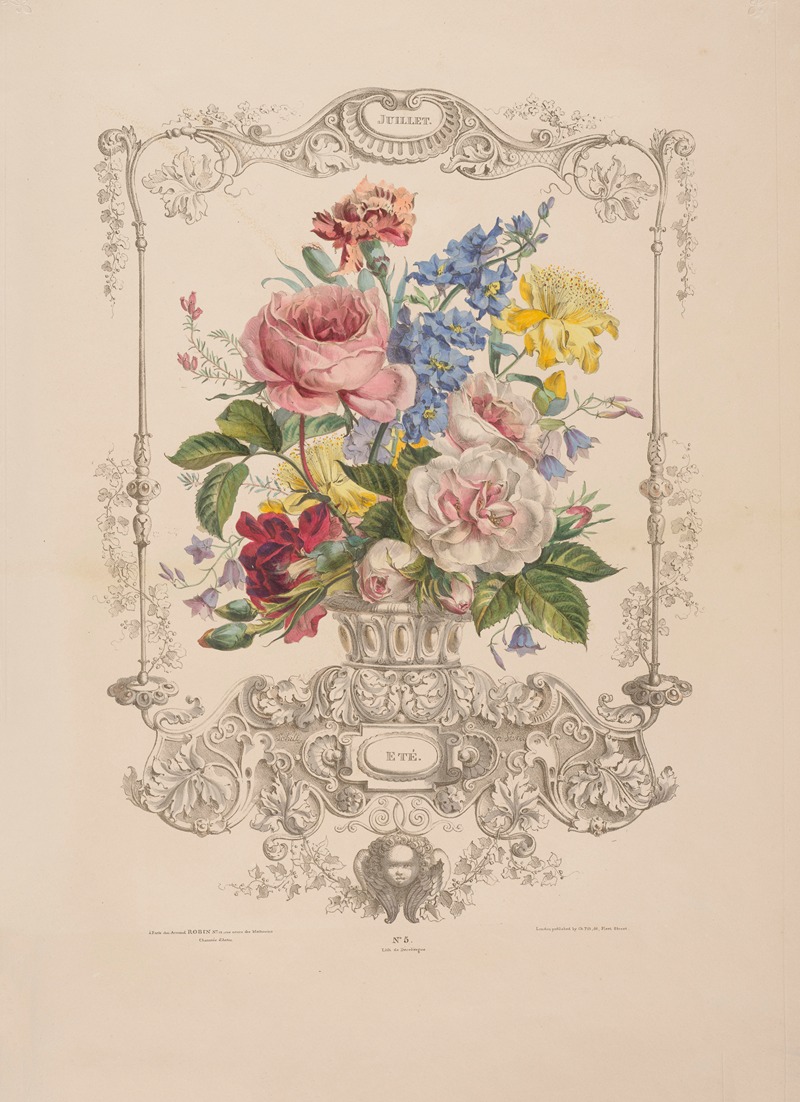 Flore des quatre saisons Pl.09 — Louis-Pierre Schilt