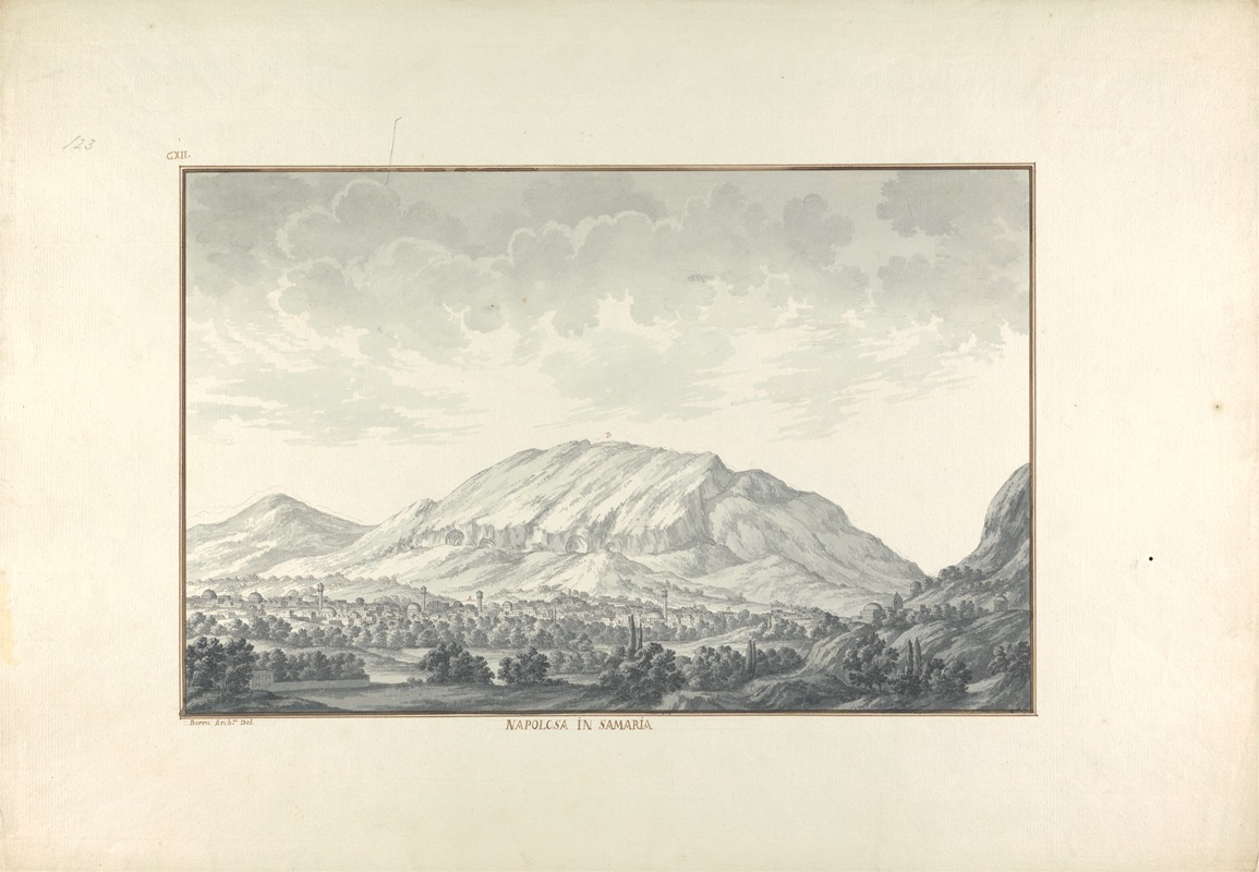 Napolosa in Samaria by Giovanni Battista Borra — digital art print download
