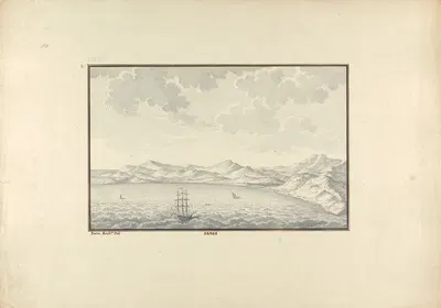 View of Samos by Giovanni Battista Borra — digital art print download