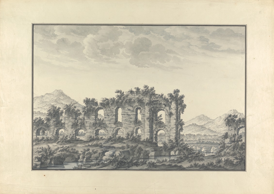 View of Tivoli — Giovanni Battista Borra