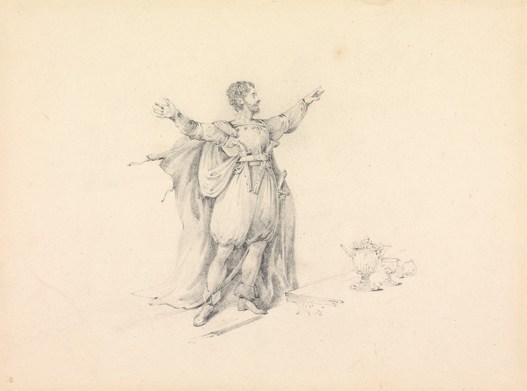 A Character in Renaissance Dress… — Henry Thomas Alken