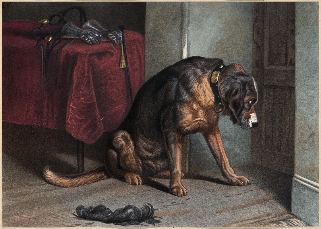 A Friend in Suspense by Луи Пранг и Ко — digital art print download