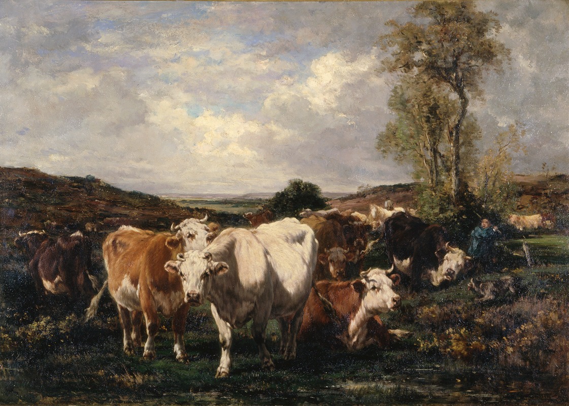 Herd by Marie Dieterlé — digital art print download