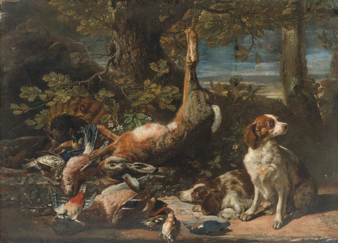 Still Life With Game by David de Coninck — digital art print download