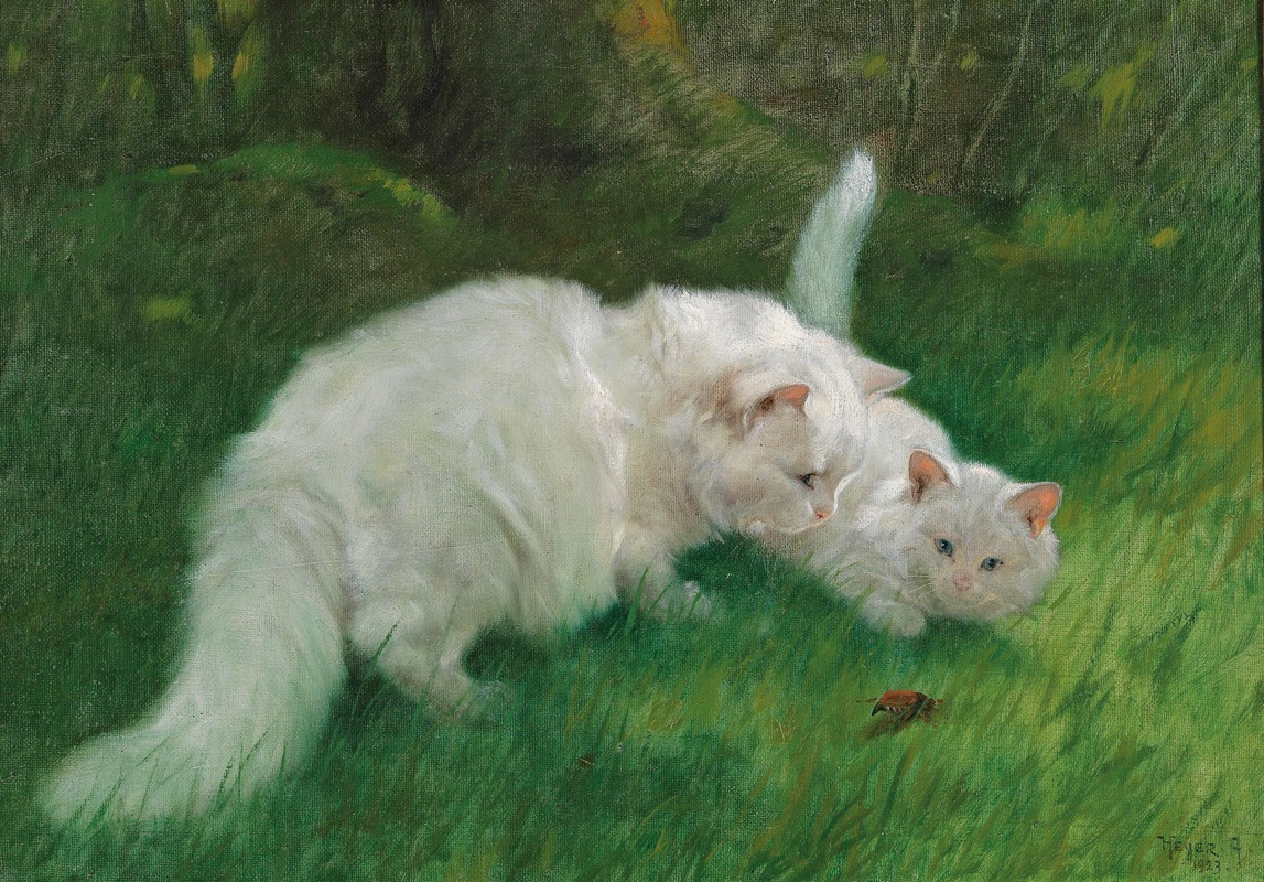 Interessante Entdeckung by Артур Хейер, 1923 — digital art print download