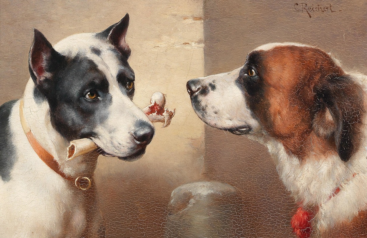 The Prize in Danger by Carl Reichert — digital art print download