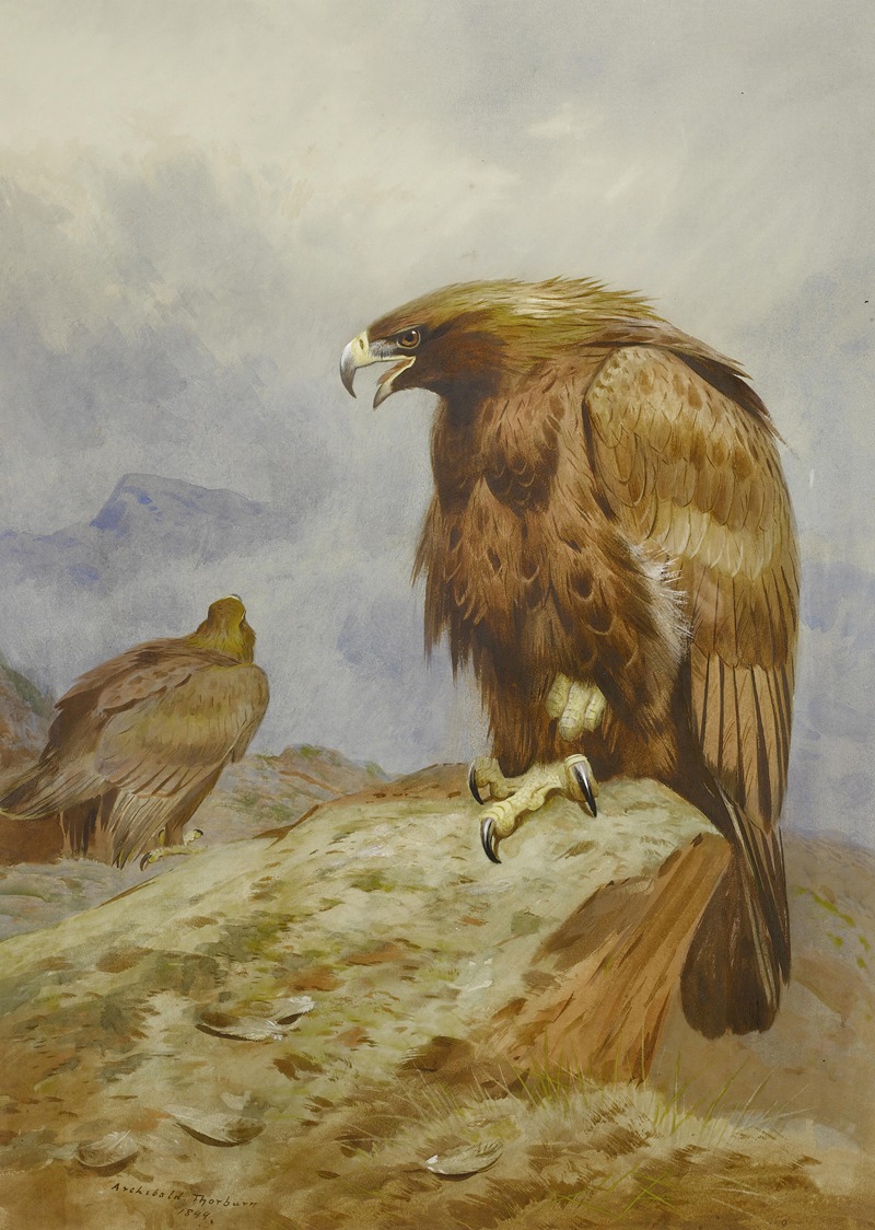 A Pair Of Golden Eagles — Арчибальд Торберн