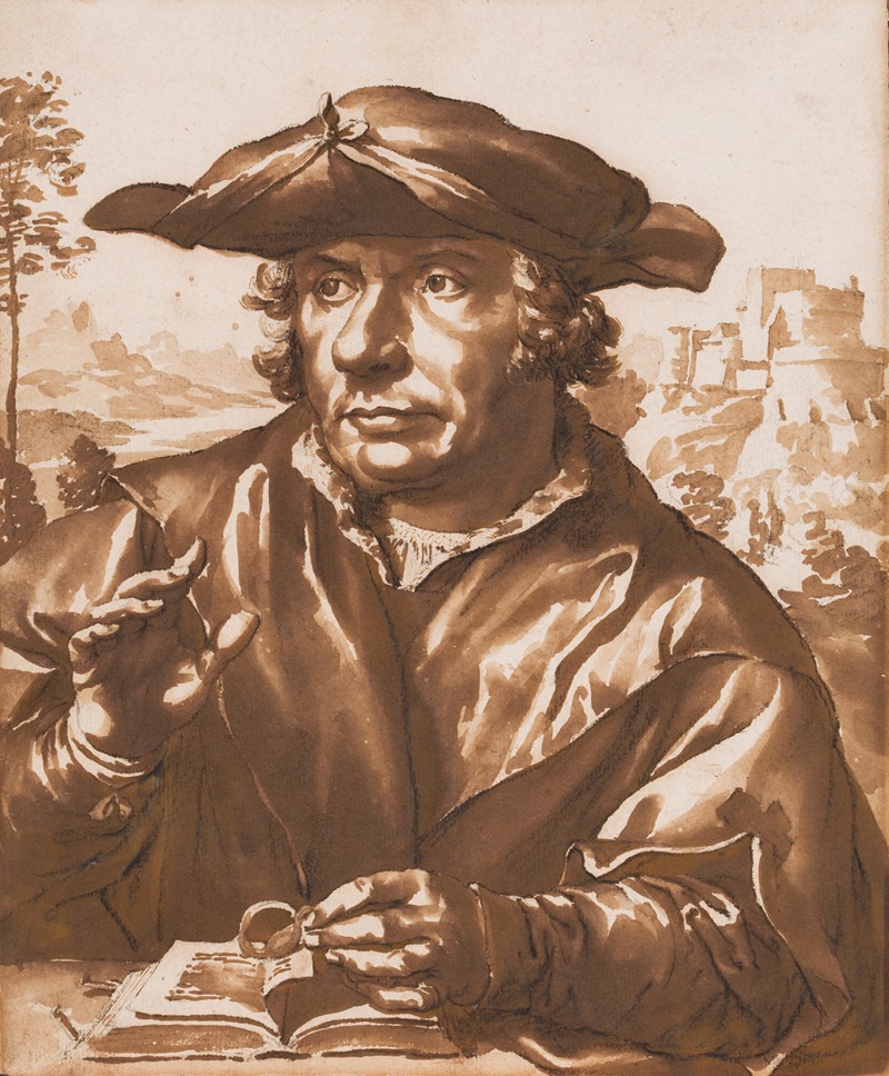 Portrait of a scholar — Jan de Bisschop