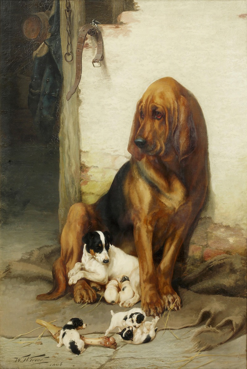 Trood The Guardian by William Henry Hamilton — digital art print download