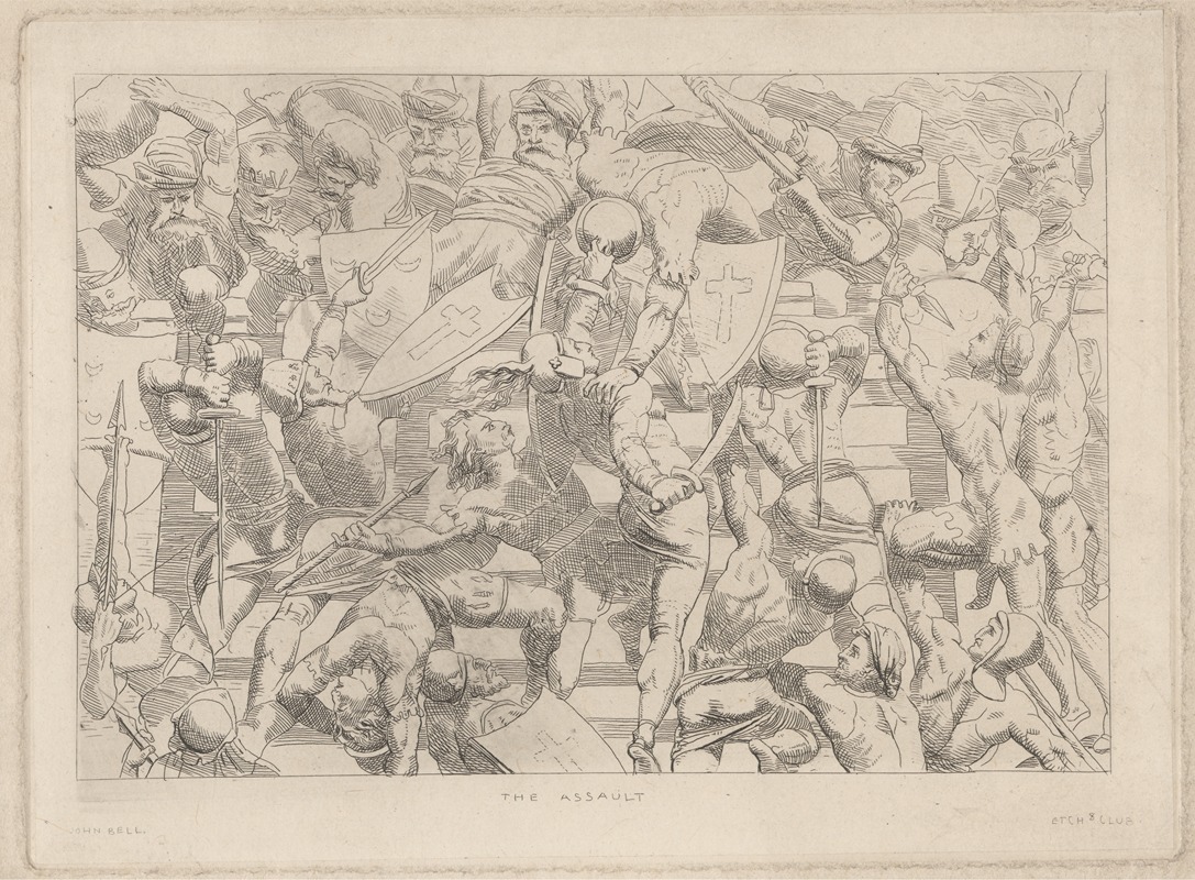 The Assault by John Bell — digital art print download