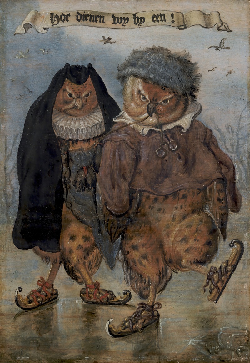 How Well We Go Together by Адриан Питерсз. Ван Де Венне, 1603 - 1662 — digital art print download