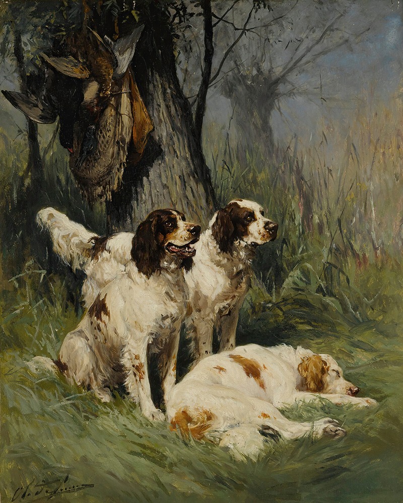 Awaiting The Master by Шарль-Оливье де Пенн — digital art print download