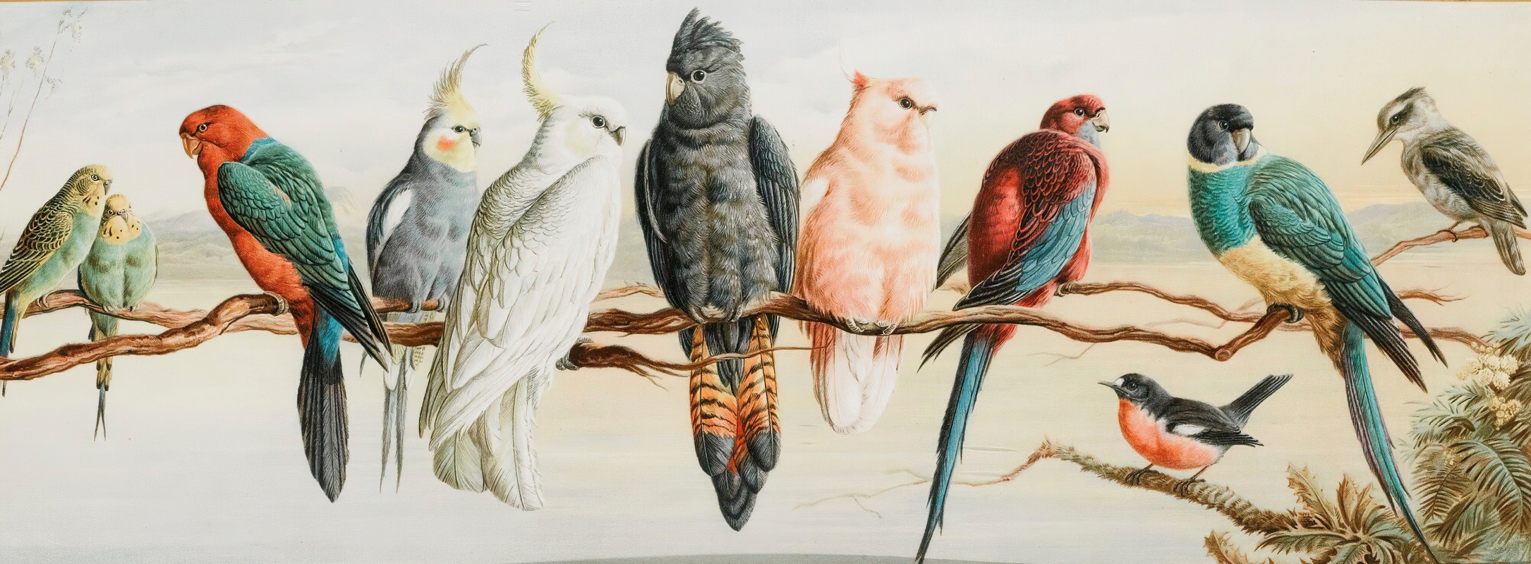 An Australian Eleven by Генри Брайт, c.1880 — digital art print download