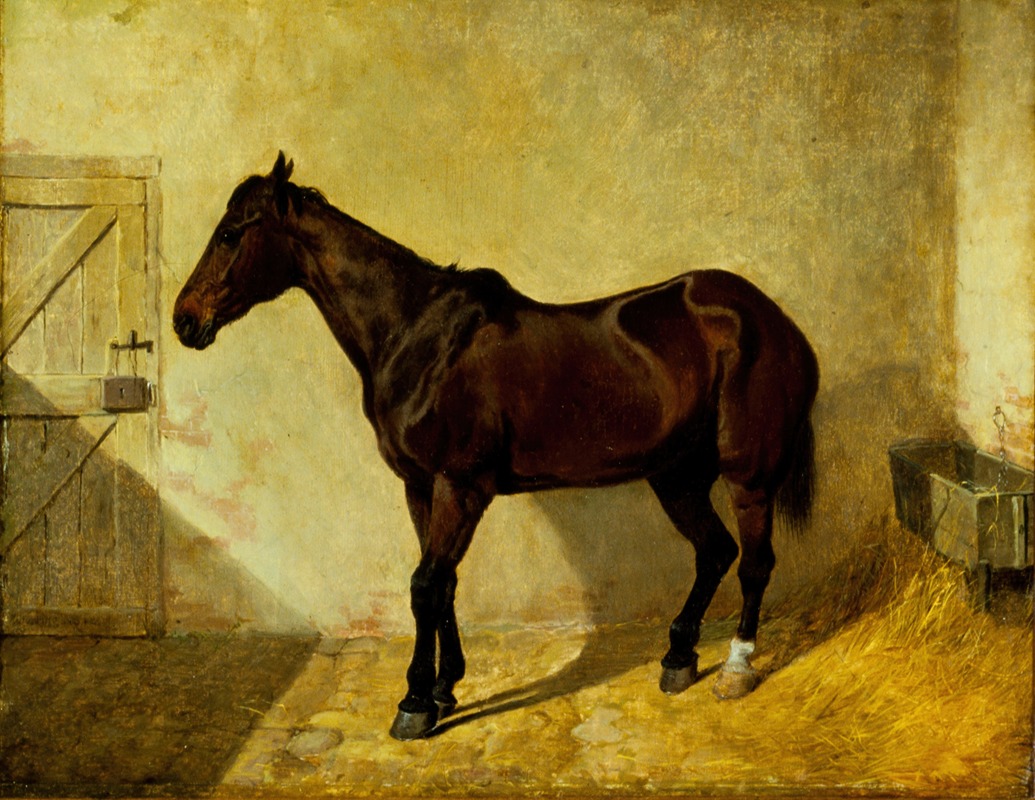 Horse by Джон Фредерик Херринг-старший, 1842 — digital art print download