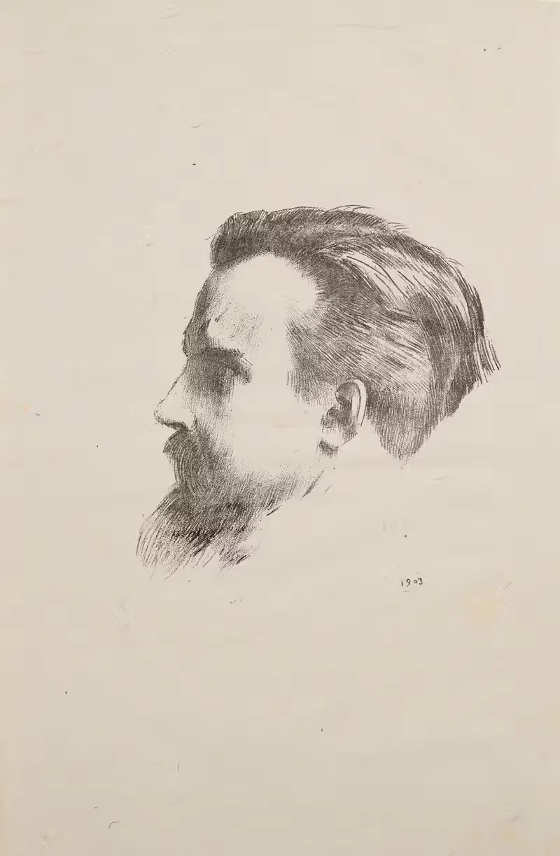 Портрет Мориса Дени by Одилон Редон, 1903 — digital art print download