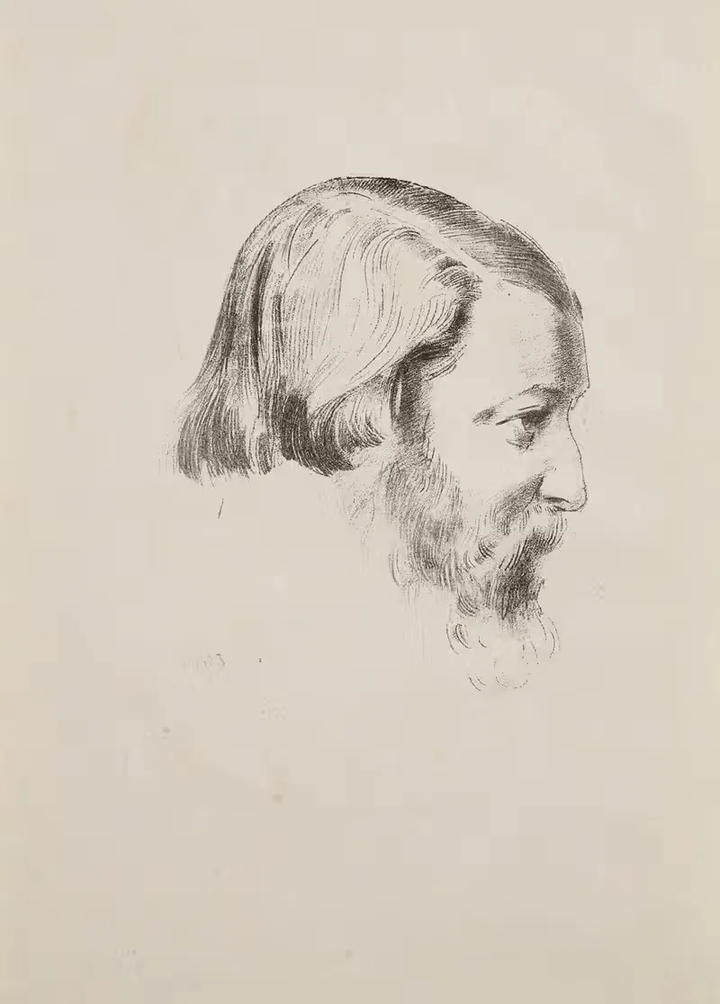 Portrait de Paul Sérusier by Odilon Redon, 1903 — digital art print download