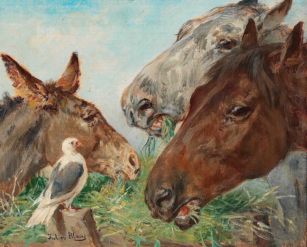 The Good Companions by Юлий фон Блаас — digital art print download