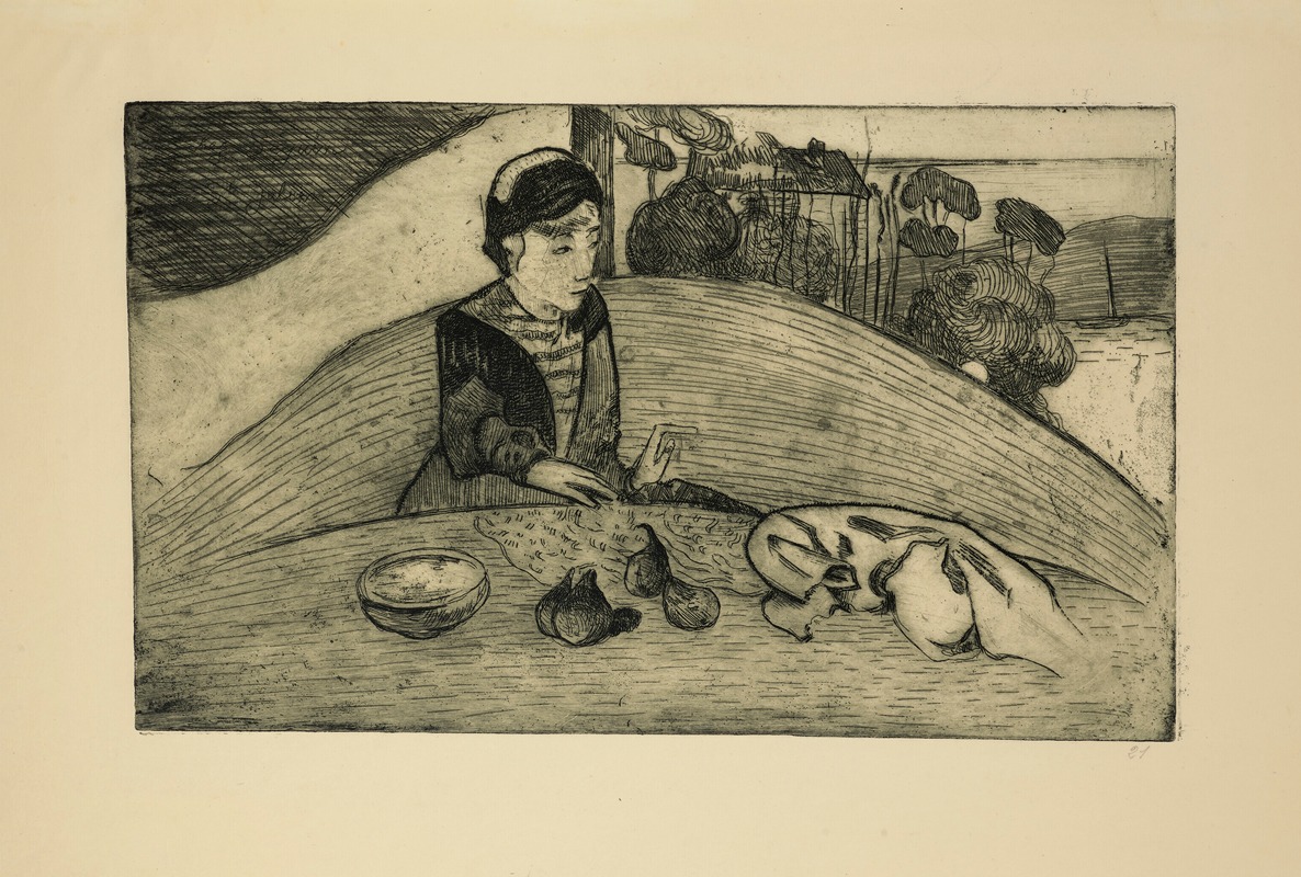 La femme aux figues — Paul Gauguin